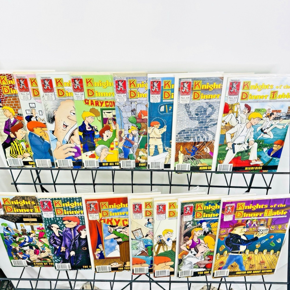 Knights Of The Dinner Table 54‎ 56--59 62 64-65 67-73 lot Kenzer And Company